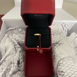 Cartier love wedding band